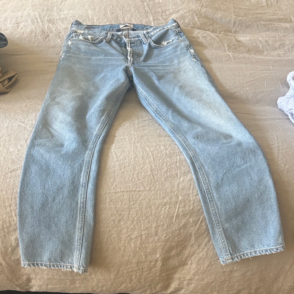 Citizens Of Humanity Light Blue Women's Ankle Jeans